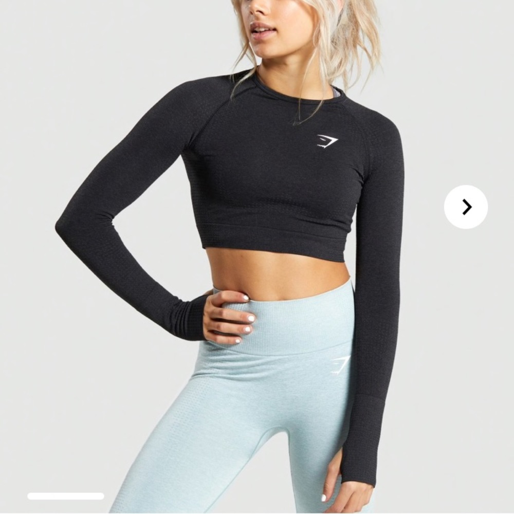 Gymshark vital seamless long sleeve top size XS